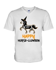 Happy Horselloween V-Neck T-Shirt tile