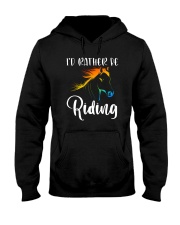 Horse Saddle Pony Hooves Zoo Farm Collection Hooded Sweatshirt tile