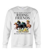 Were More Than Just Riding Friends Crewneck Sweatshirt tile