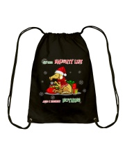 On The Naughty List Drawstring Bag tile