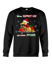 On The Naughty List Crewneck Sweatshirt tile