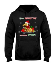 On The Naughty List Hooded Sweatshirt tile