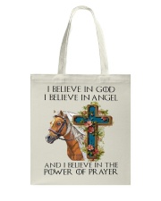 I Believe In God Tote Bag tile