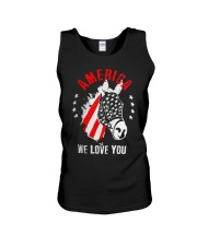 America We Love You Unisex Tank tile