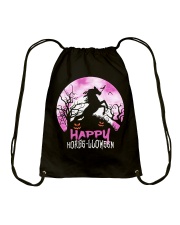 Happy horselloween Drawstring Bag tile