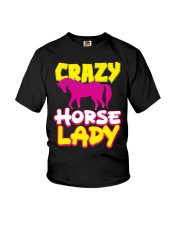 Crazy Horse Lady Youth T-Shirt tile