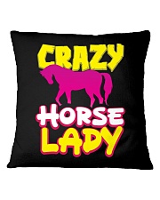 Crazy Horse Lady Square Pillowcase tile