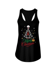 Merry Christmas Ladies Flowy Tank tile