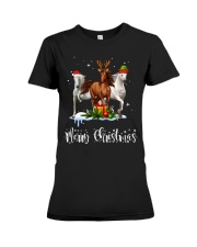 Merry Christmas Premium Fit Ladies Tee tile