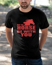 Horsing Shirt For Horse Lovers Classic T-Shirt apparel-classic-tshirt-lifestyle-front-50