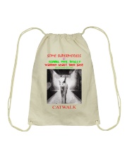 Cat Catwalk Drawstring Bag tile