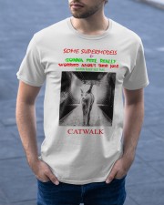 Cat Catwalk Classic T-Shirt apparel-classic-tshirt-lifestyle-front-46