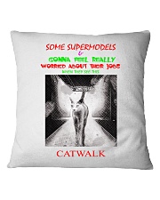Cat Catwalk Square Pillowcase tile