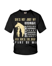 Shes Not Just My Horse Youth T-Shirt tile