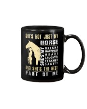Shes Not Just My Horse Mug tile