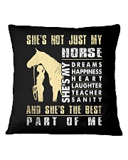 Shes Not Just My Horse Square Pillowcase tile