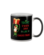 Treat Every Day Like Christmas Color Changing Mug tile