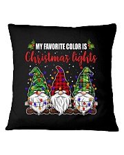 Christmas Lights Square Pillowcase tile