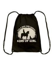 Im A Dog And Horse Kind Of Girl Drawstring Bag tile