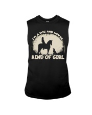 Im A Dog And Horse Kind Of Girl Sleeveless Tee tile