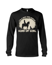 Im A Dog And Horse Kind Of Girl Long Sleeve Tee tile