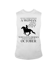 Never Underestimate A Woman Sleeveless Tee tile
