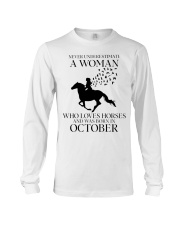 Never Underestimate A Woman Long Sleeve Tee tile