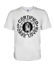 Horse Lovers V-Neck T-Shirt tile