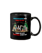 Peace On Earth Will Come To Stay Mug tile