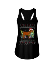 Merry Horsemas Ladies Flowy Tank tile