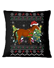 Merry Horsemas Square Pillowcase tile