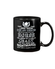 I May Seem Quiet And Reserved Mug tile