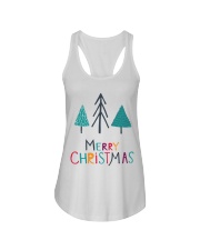 Merry Christmas Ladies Flowy Tank tile