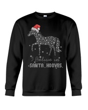 I Belive In Santa Hooves Crewneck Sweatshirt tile