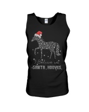 I Belive In Santa Hooves Unisex Tank tile