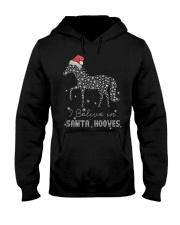 I Belive In Santa Hooves Hooded Sweatshirt tile