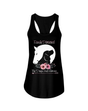 Easily Ditractecd By Dogs And Horses Ladies Flowy Tank tile
