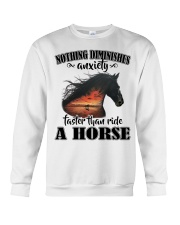 Faster Than Ride A Horse Crewneck Sweatshirt tile