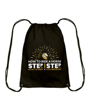 How To Ride A Horse Drawstring Bag tile