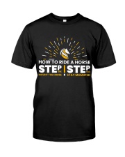 How To Ride A Horse Premium Fit Mens Tee tile