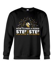 How To Ride A Horse Crewneck Sweatshirt tile