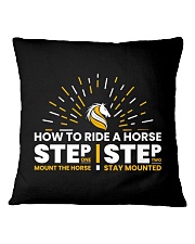 How To Ride A Horse Square Pillowcase tile