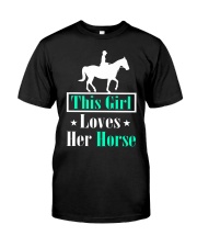 This Girl Loves Her Horse Premium Fit Mens Tee tile