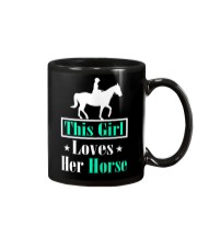 This Girl Loves Her Horse Mug tile