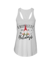 Gnomastay Home For The Holidays Ladies Flowy Tank tile
