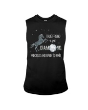 True Friend Like Diamond Precious And Rare To Find Sleeveless Tee tile