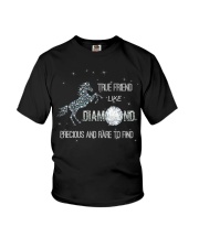 True Friend Like Diamond Precious And Rare To Find Youth T-Shirt tile