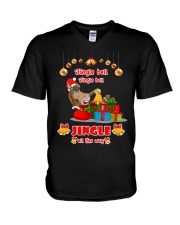 Jingle All The Way V-Neck T-Shirt tile