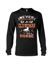 With A Horse Long Sleeve Tee tile