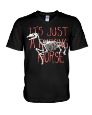 It Just a Fcking Horse V-Neck T-Shirt tile